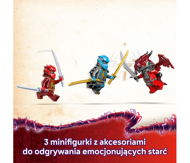 LEGO Ninjago 71830 Burzowy jeździec-mech Kaia - 1284130 - zdjęcie 6